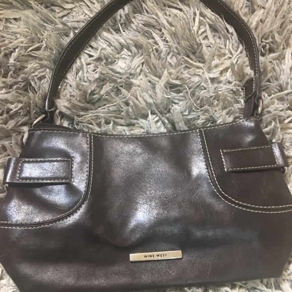 Nine West dark brown mini bag. - Picture 2 of 4